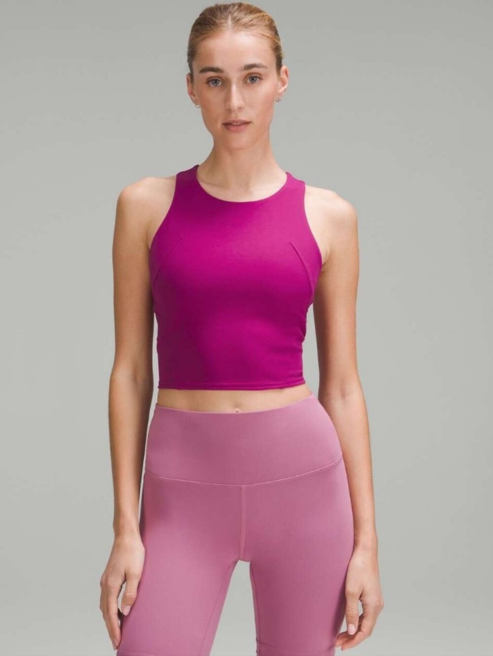 Lululemon Wunder Train Racerback Tank Top Magenta Purple Size 4